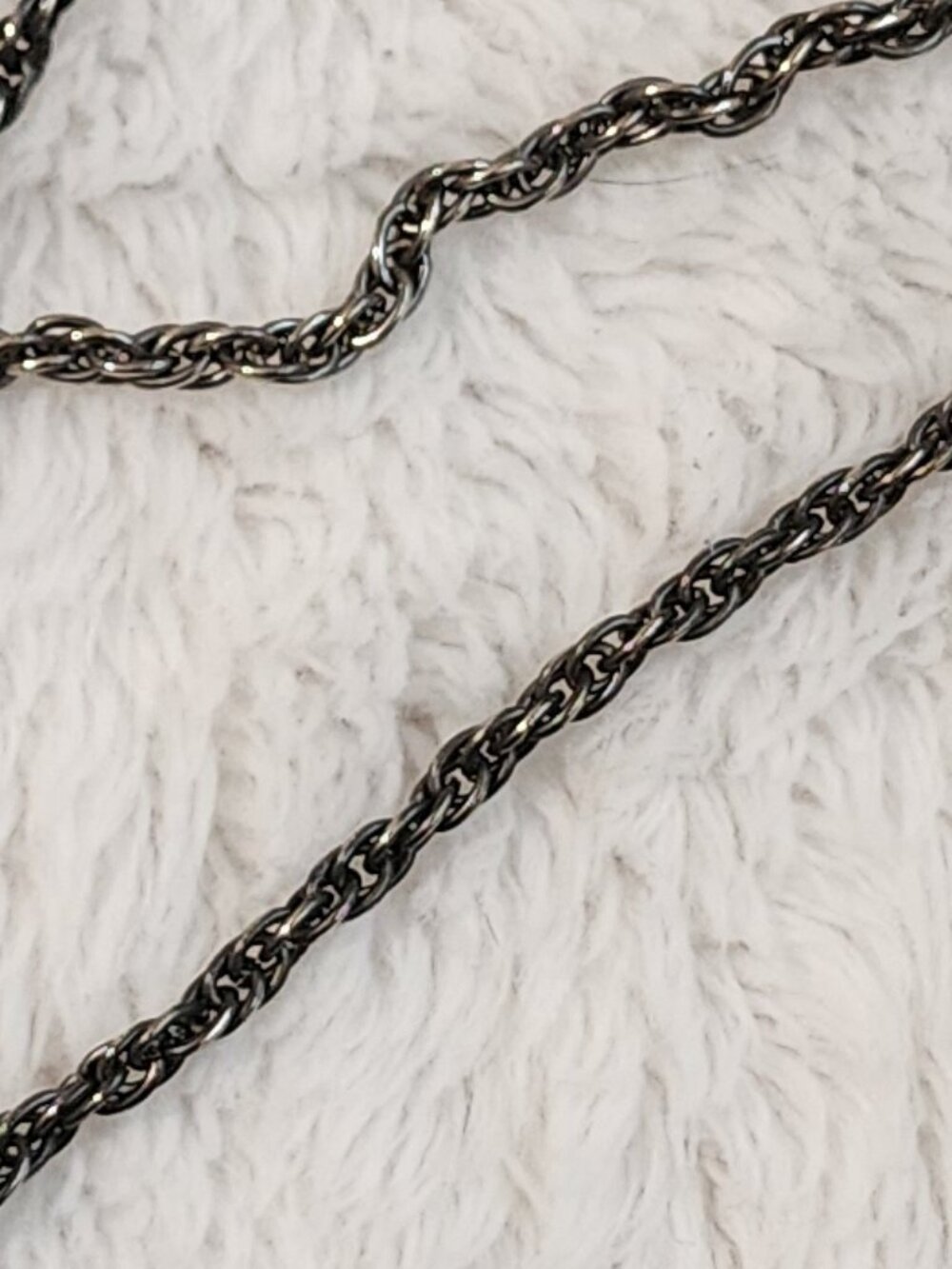 Vintage, Evening Glitter Clasp Shoulder Chain Purse - Picture 6 of 6